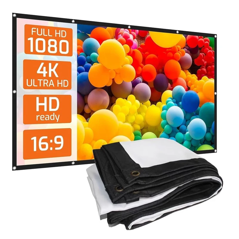 پرده ویدیو پروژکتور مدل Simple Projection سایز 100 اینچ - Image 3