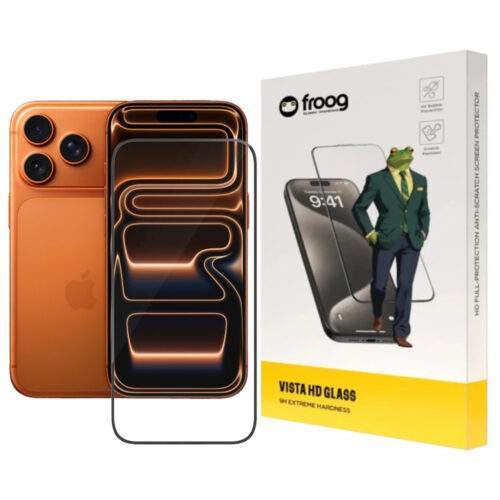 محافظ صفحه نمایش فراگ مدل vista HD مناسب برای گوشی موبایل اپل iPhone 17 Pro / 17 / 16 Pro