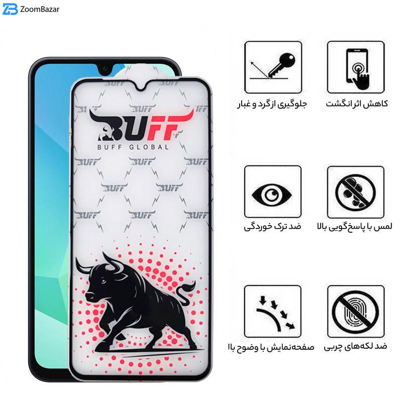 محافظ صفحه نمایش بوف مدل Black Fighter مناسب برای گوشی موبایل سامسونگ Galaxy A27