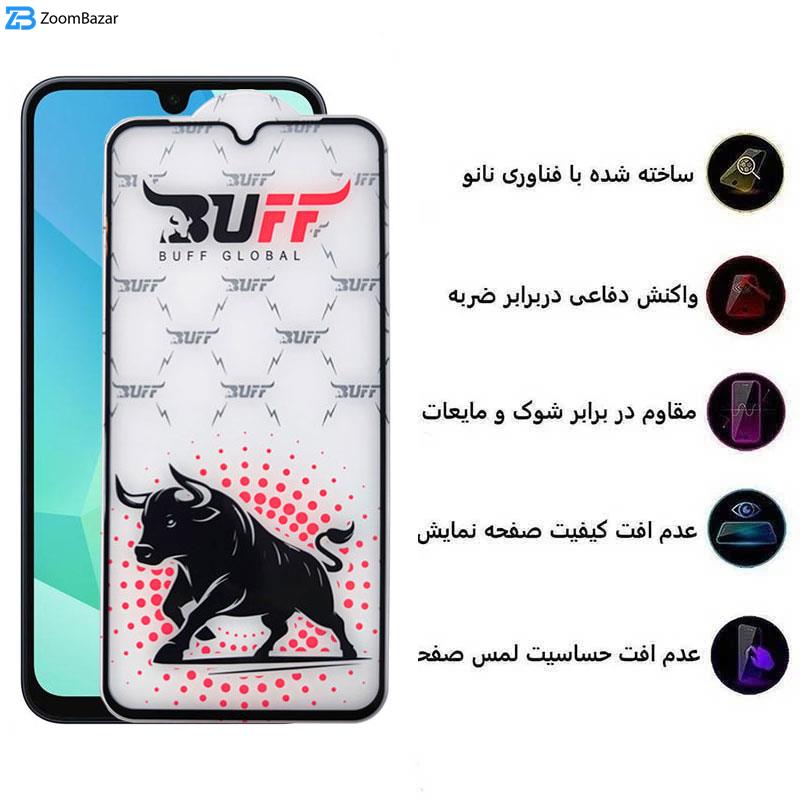 محافظ صفحه نمایش بوف مدل Black Fighter مناسب برای گوشی موبایل سامسونگ Galaxy A27